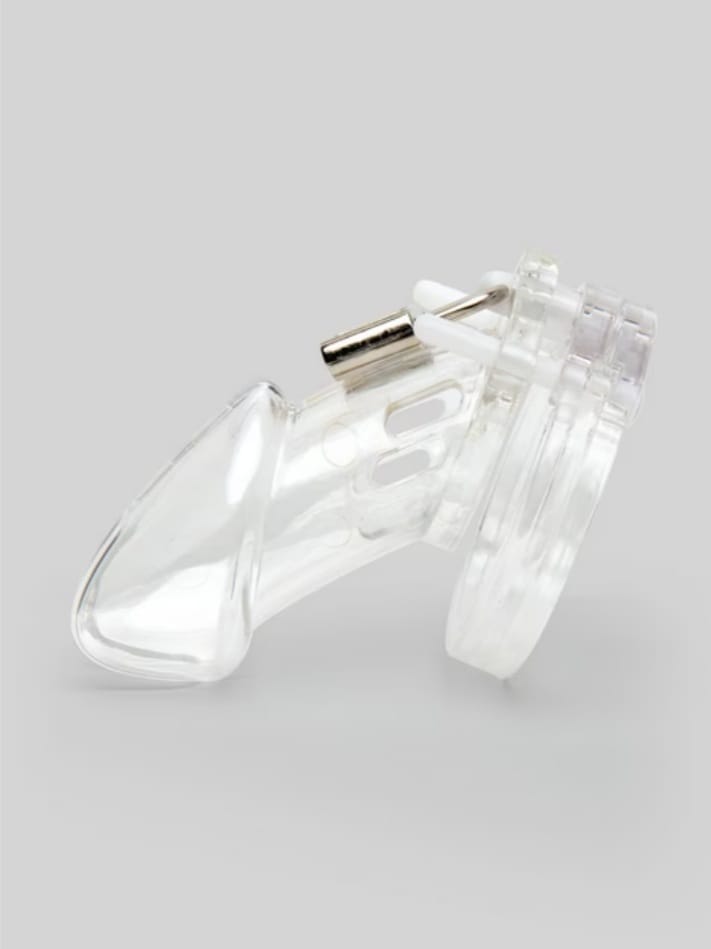 DOMINIX Deluxe Rigid Plastic Chastity Device 3 Inch